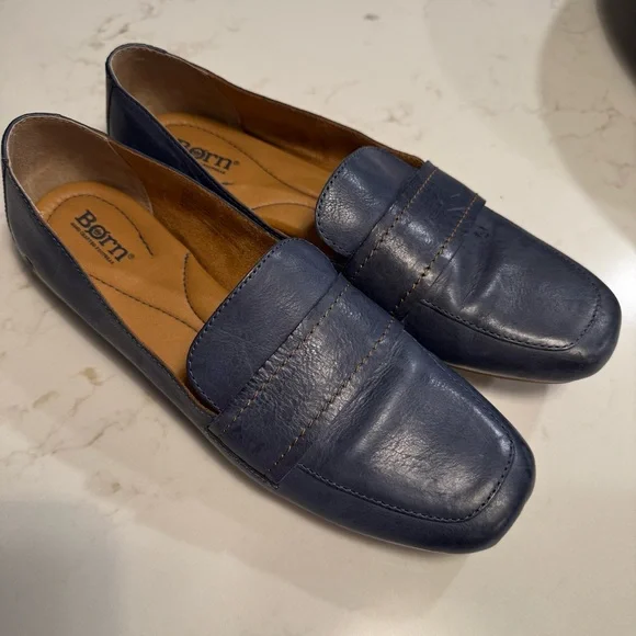 Born Slate Blue Loafer Size 11 - Picture 4 of 11